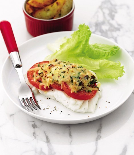 Haddock cheese melts