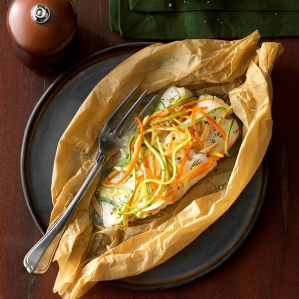 Haddock en papillote