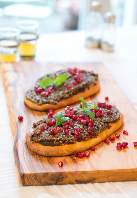 Haggis flatbreads