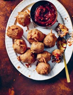 Haggis pakoras