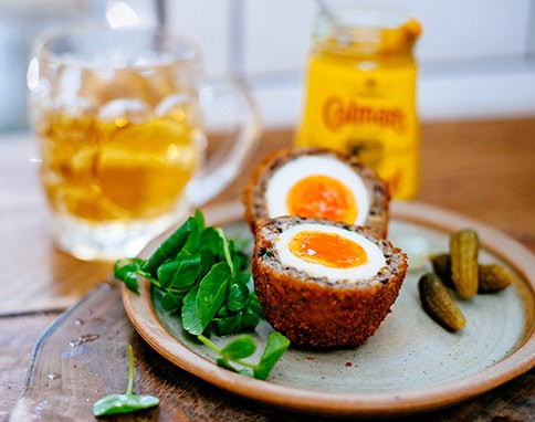 Haggis Scotch egg