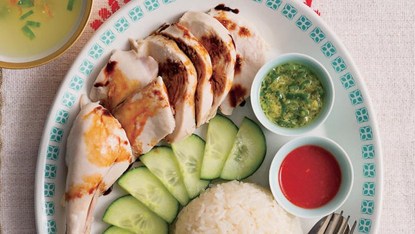 Hainanese chicken rice