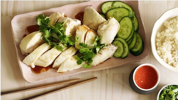 Hainanese chicken rice