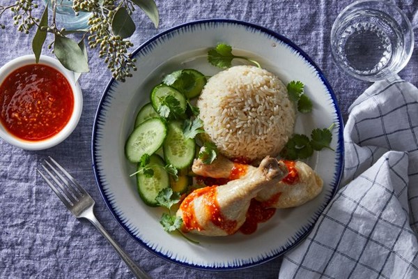 Hainanese chicken rice