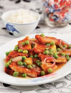 Hainanese pork chops