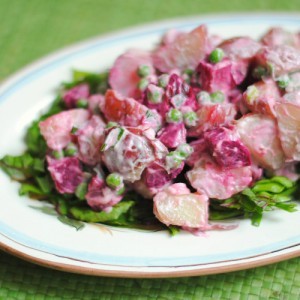 Haitian potato salad