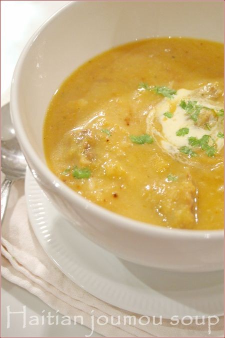 Haitian soup joumou
