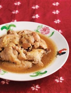 Hakka rice wine chicken