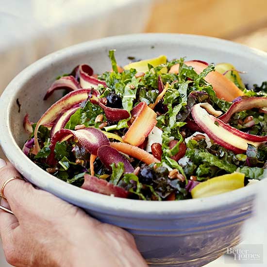 Hale the kale salad [Farro and kale salad]