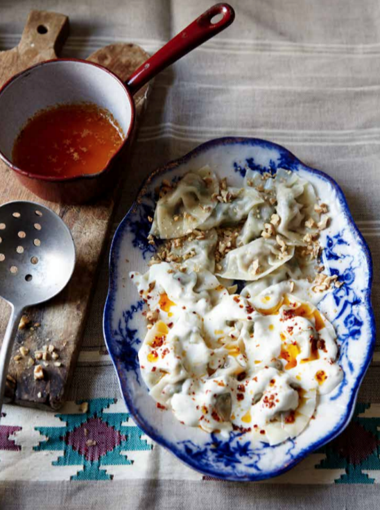 Half and half manti