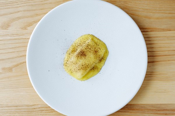  Halibut with potato, pepper dulse and fennel