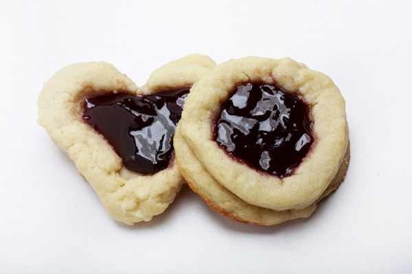 Hallon cookies