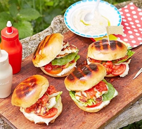 Halloumi burgers