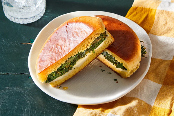 Halloumi grilled cheese