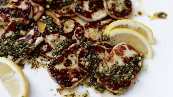 Halloumi in chermoula