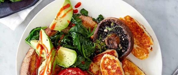 Halloumi mixed grill