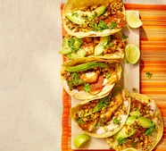 Halloumi tacos with spiced sweetcorn salsa