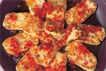 Halloumi with chilli