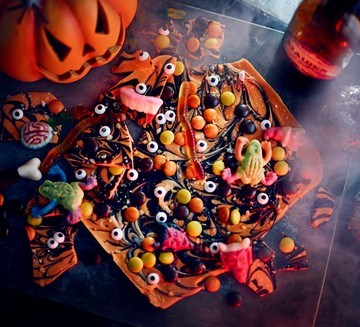 Halloween bark