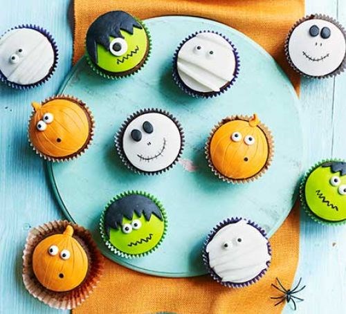 Halloween cupcakes