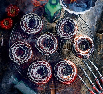 Halloween doughnuts