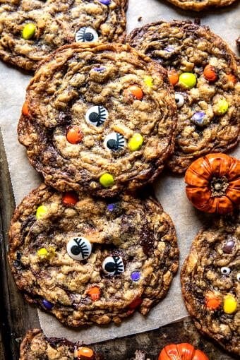 Halloween monster mash cookies