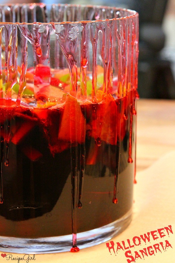 Halloween sangria