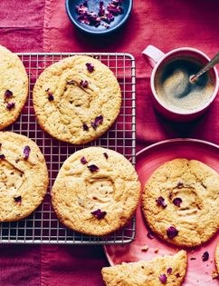 Halva and rose cookies
