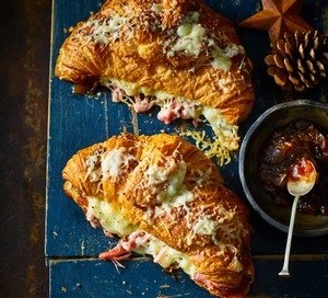 Ham & cheese croissants 