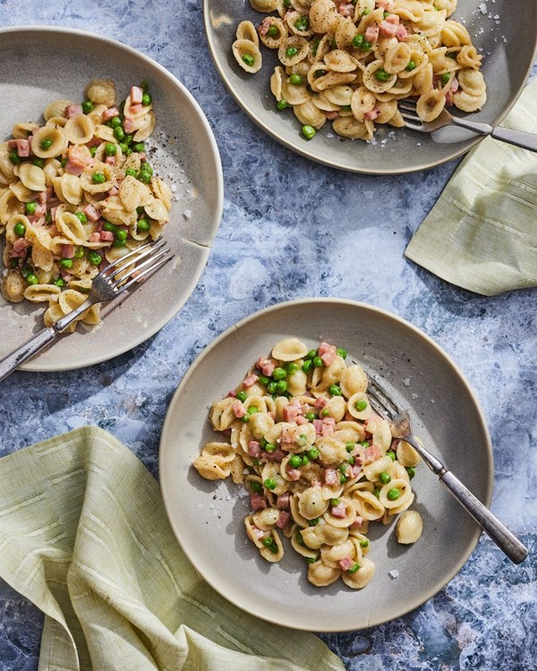 Ham & cheese pasta (Schinkennudeln)
