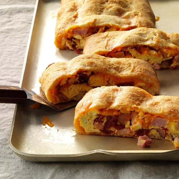 Ham & egg bread