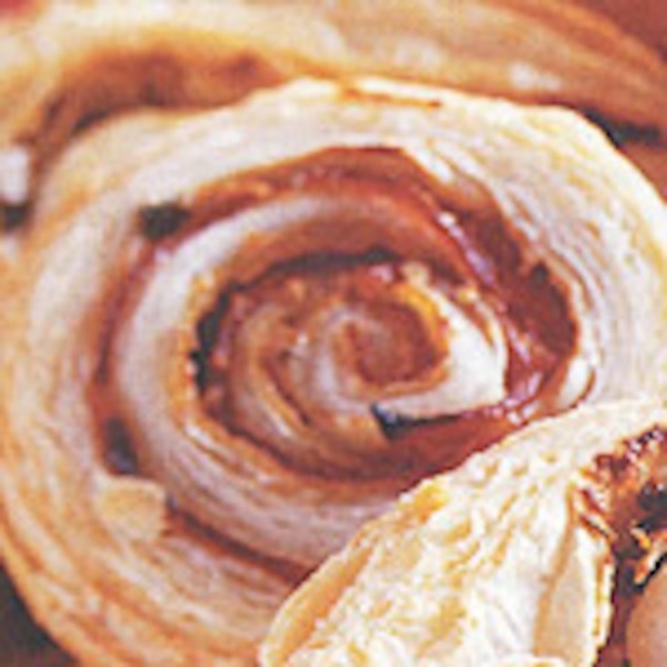 Ham & Gruyère pinwheels