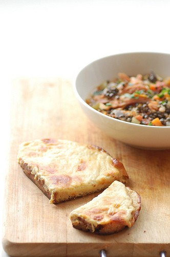 Ham & lentil soup