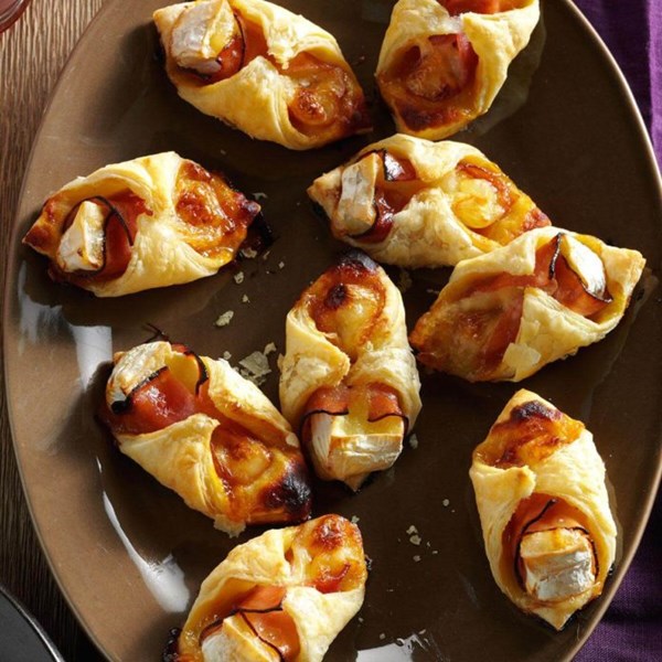 Ham and Brie pastries