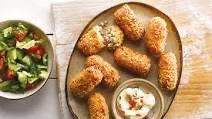 Ham and cheese croquettes 