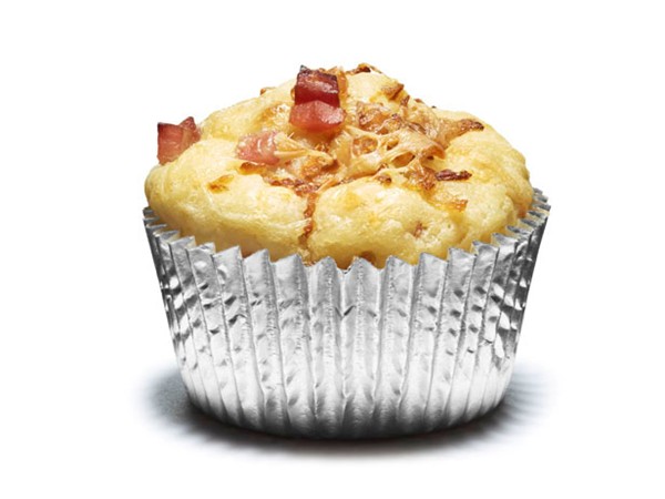 Ham and cheese muffins