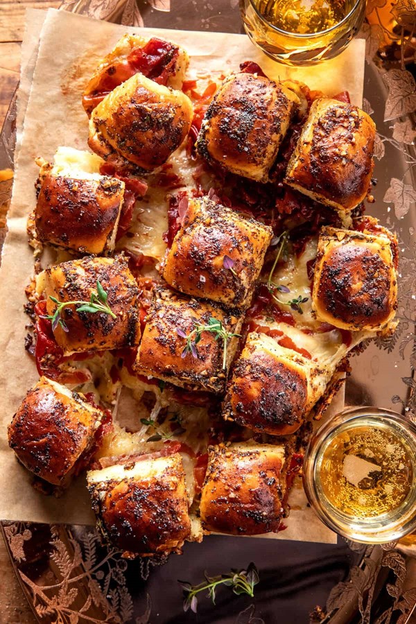Ham and cheese sliders