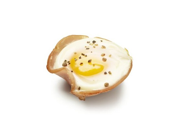 Ham and egg cups