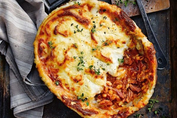 Ham hock & pork belly pie
