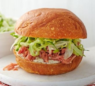 Ham hock burgers