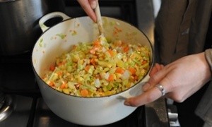 Ham hock soup