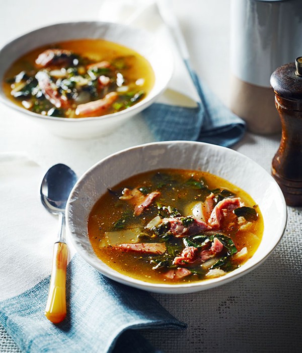 Ham hock soup