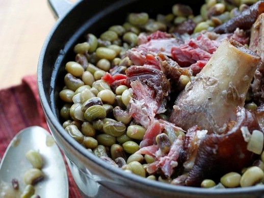 Ham hocks and crowder peas from 'Down South' (Cook the Book)