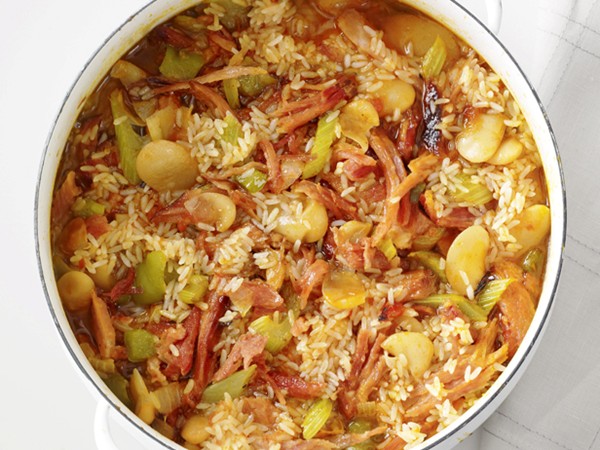 Ham jambalaya