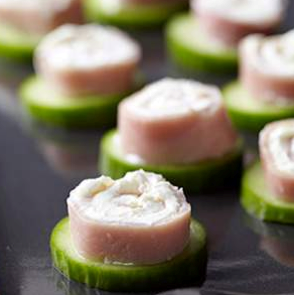 Ham pinwheels