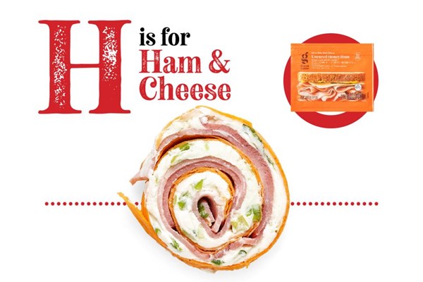 Ham pinwheels