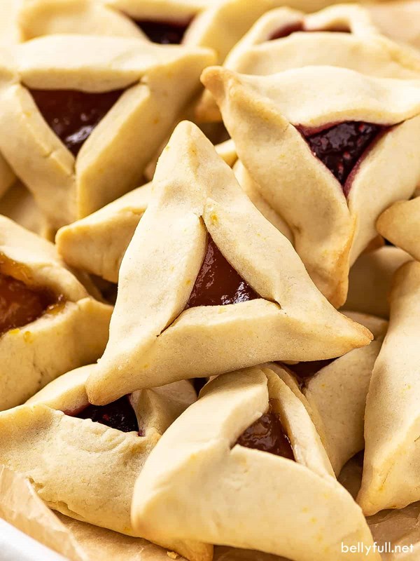 Hamantaschen cookies
