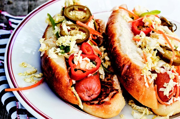 Hamburger or hot dog roll buns