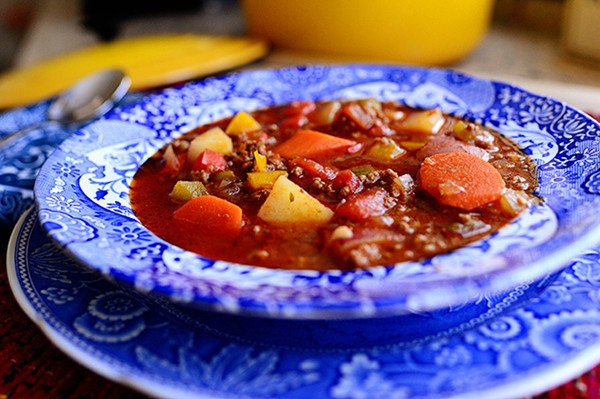 Hamburger soup