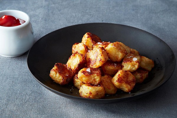 Hand-formed Parmesan Tater Tots